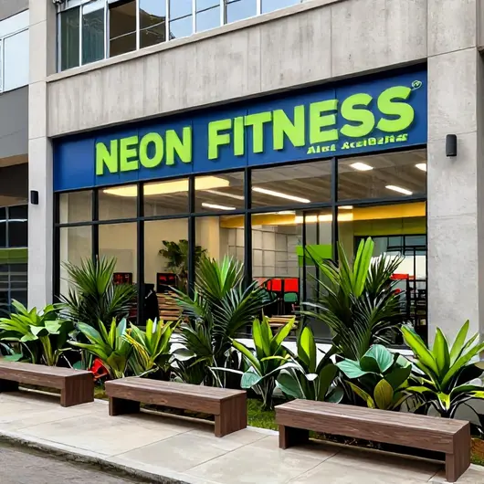 Neon Fitness Academia: Seu Espaço para um Estilo de Vida Saudável