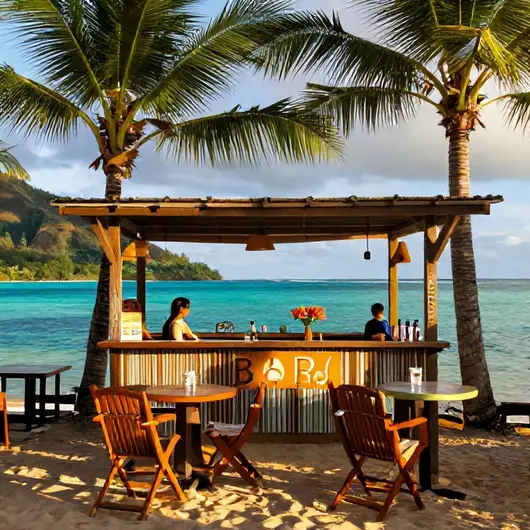 Visitando o Bora Bora Bar Visitando o Bora Bora Bar