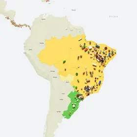 desperdício no Norte e Nordeste