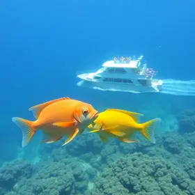 Poluição sonora de turismo e embarcações afeta a comunicação de peixes em recifes, mostra estudo poluição sonora