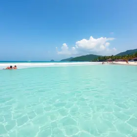 Sem águas frias: conheça 6 praias com águas mornas para relaxar o ano inteiro no Brasil praias com águas mornas